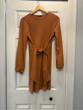 Set of 2 Women's Long Sleeve Waist Dresses
